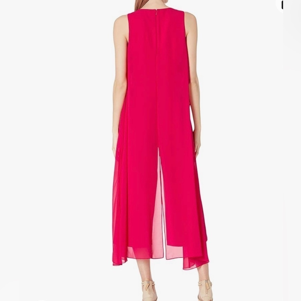 NWT Tahari ASL womens Sleeveless Fly Away Jumpsuit size 16 - Picture 2 of 11